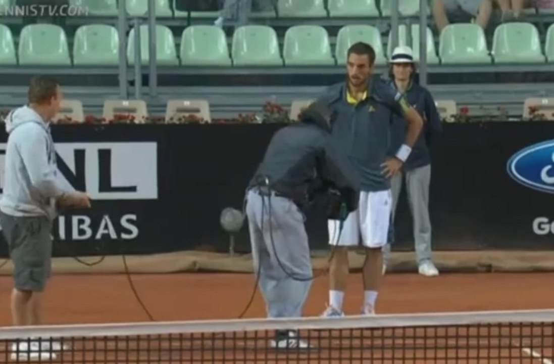 Viktor Troicki Epic Meltdown in Rome
