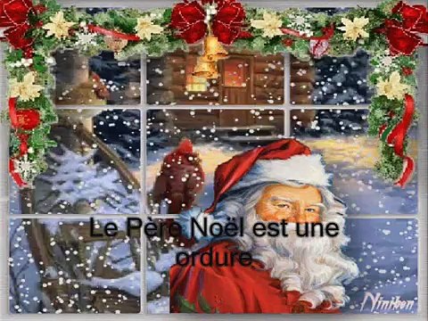 Le Père Noël est une ordure - Parodie Petit papa Noël