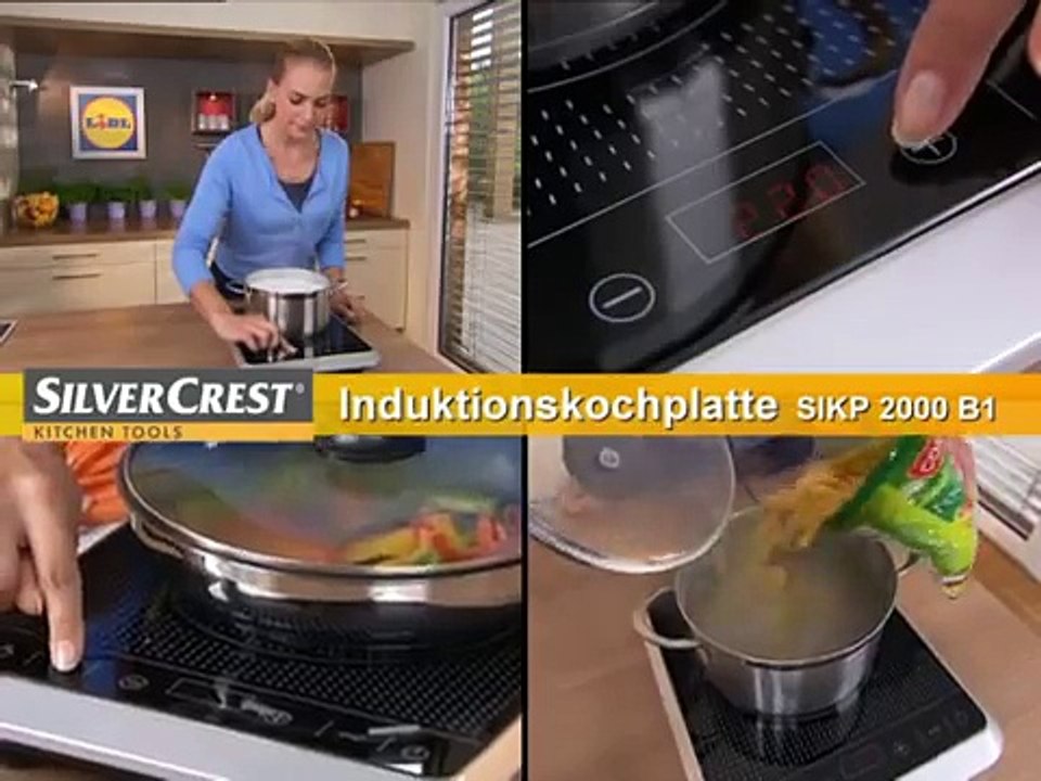 SILVERCREST Induktionskochplatte SIKP 2000 B2