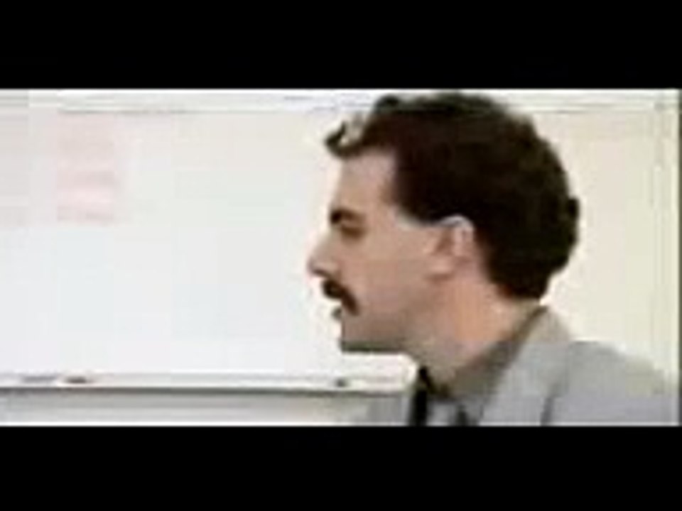 Borat - You Will Never Get This