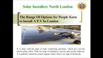 Solar Installers North London