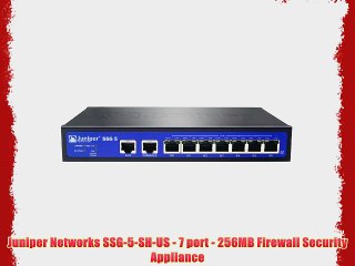 Juniper Networks SSG-5-SH-US - 7 port - 256MB Firewall Security Appliance