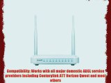 UPVEL UR-354AN4G Wireless 300Mbps Router with Build-in ADSL2/2  Modem USB Storage Port Dual