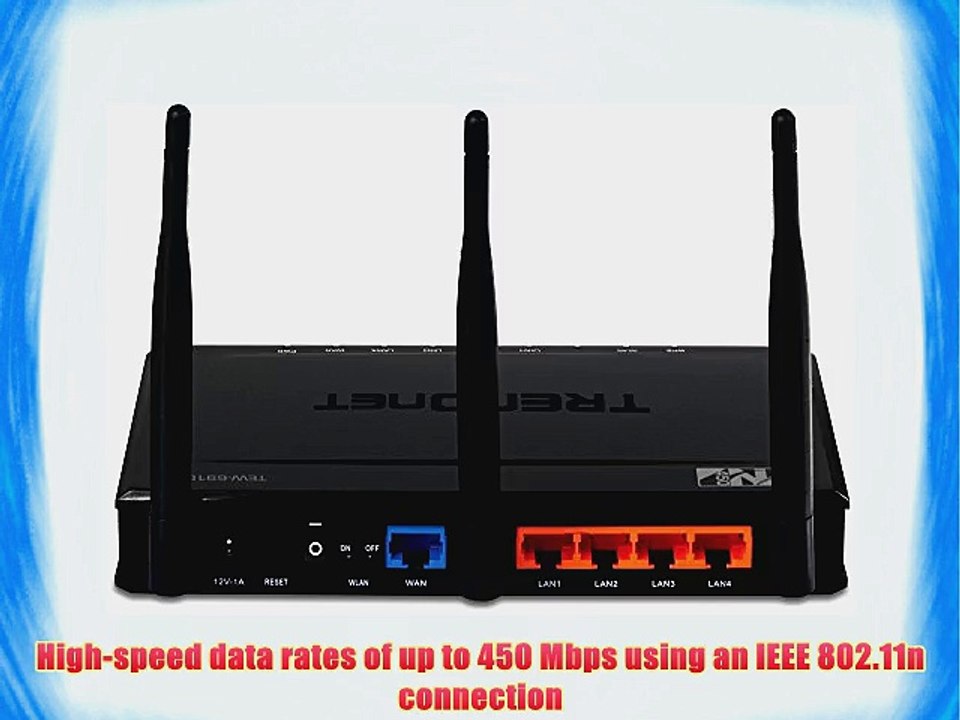 TRENDnet N450 Wireless Gigabit Router TEW-691GR