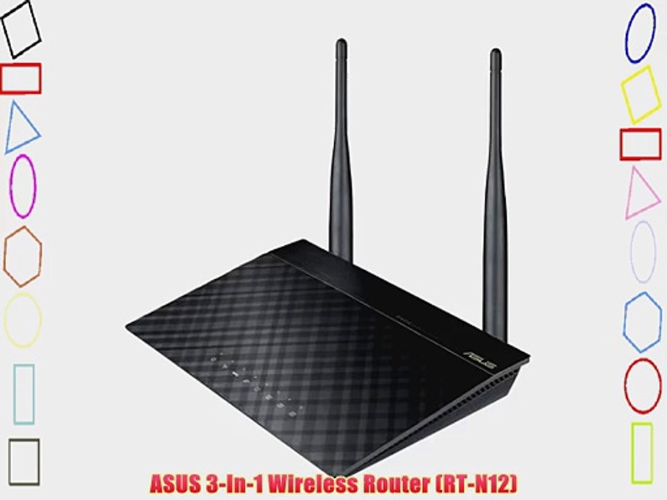ASUS 3-In-1 Wireless Router (RT-N12)