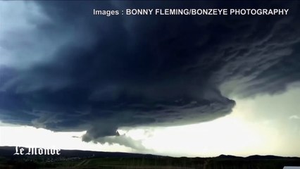 Time-lapse : une tornade balaye le Dakota du Sud