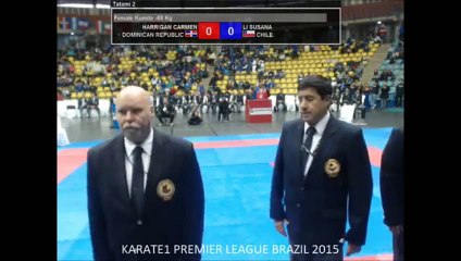 Karate1 Premier League Brazil 2015 ж 68 кг