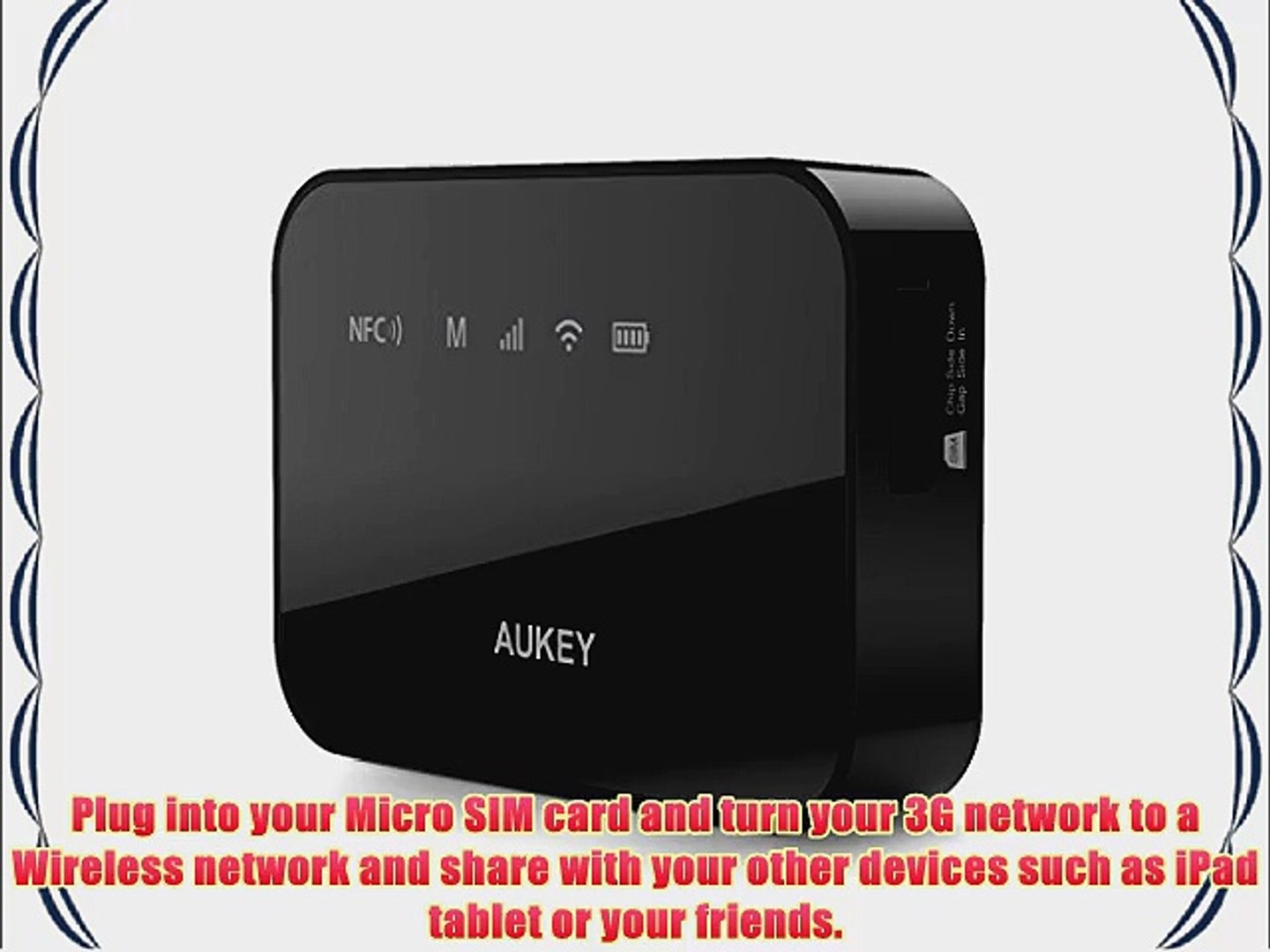 Aukey Wireless Travel Router PortableSize 3G Modem Supported Router/AP  /Repeater Modes 150MpbsBuilt-in - video Dailymotion