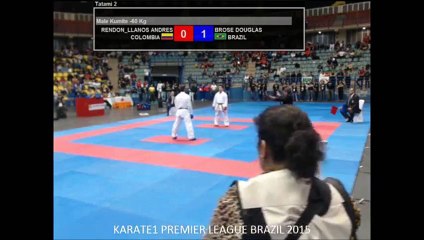 Karate1 Premier League Brazil 2015 м 60 кг