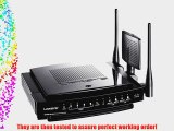 DD-WRT MEGA - LINKSYS WRT600N GIGABIT ROUTER REPEATER BRIDGE DUAL BAND WiFi WIRELESS A B G