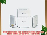 ZHONE TECHNOLOGIES 6728-W1-NA 11BGN 100MB 2.4GHZ ADSL ROUTER SPI WPA AES WEP 4PORT / 6728-W1-NA