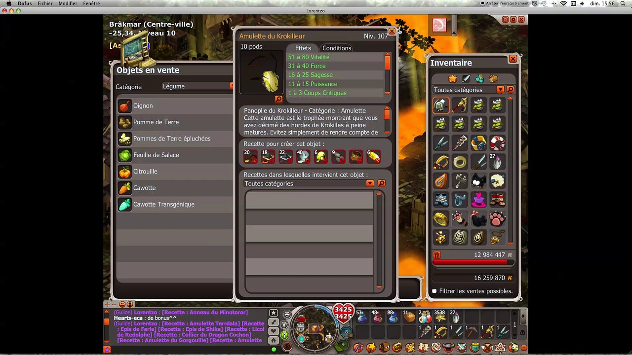 Dofus/8M de bénef bijoutier 2/3