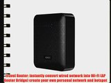 Aukey Wireless N150 Travel Router with Built in 6000mAh Battery Charger (DLNA USB Storage Wi-Fi