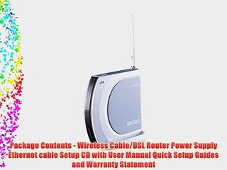 Buffalo WHR-G54S Wireless Broadband Route
