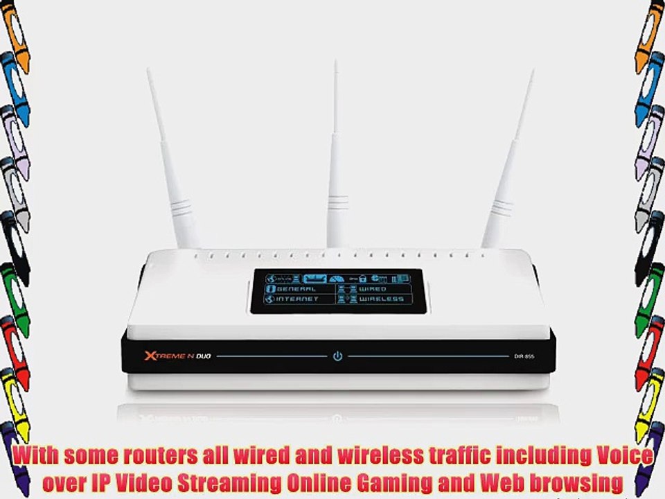 D-Link DIR-855 Extreme-N Duo Dual-Band Draft 802.11n Media Router