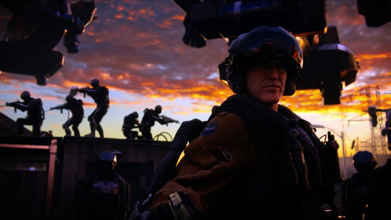Call of Duty: Advanced Warfare Carrier intro