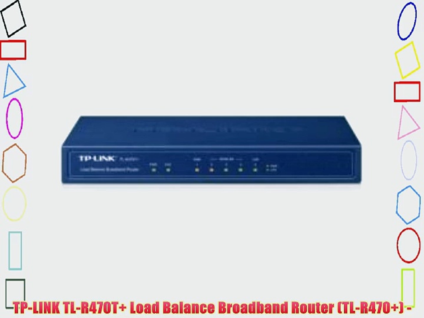TP-LINK TL-R470T Load Balance Broadband Router (TL-R470 ) - - video  Dailymotion