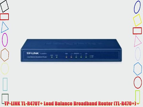 TP-LINK TL-R470T Load Balance Broadband Router (TL-R470 ) -