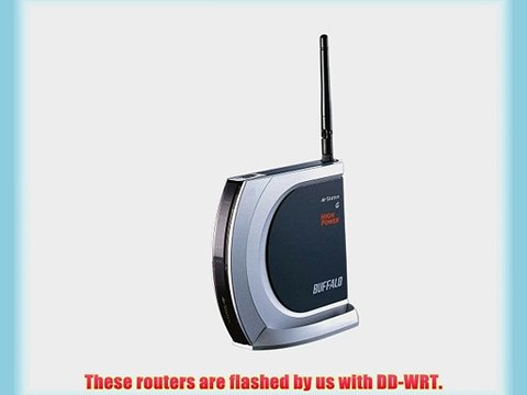DD-WRT - BUFFALO WHR-HP-G54 Gigabit Router Repeater Bridge Access Point Amp WiFi WAN Wireless