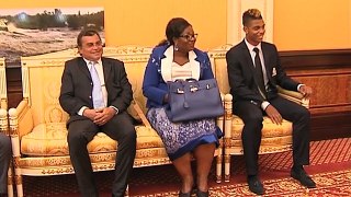 Audience accordée par le Président au footballeur Mario Lemina