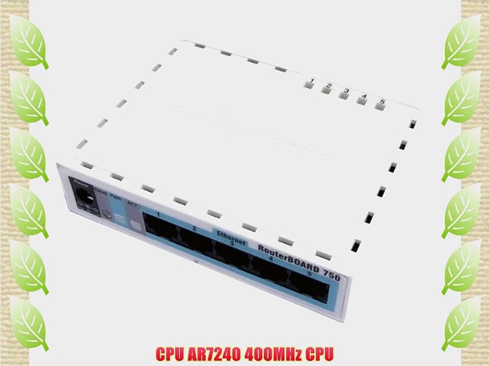 Mikrotik RB/750 Mini-Router