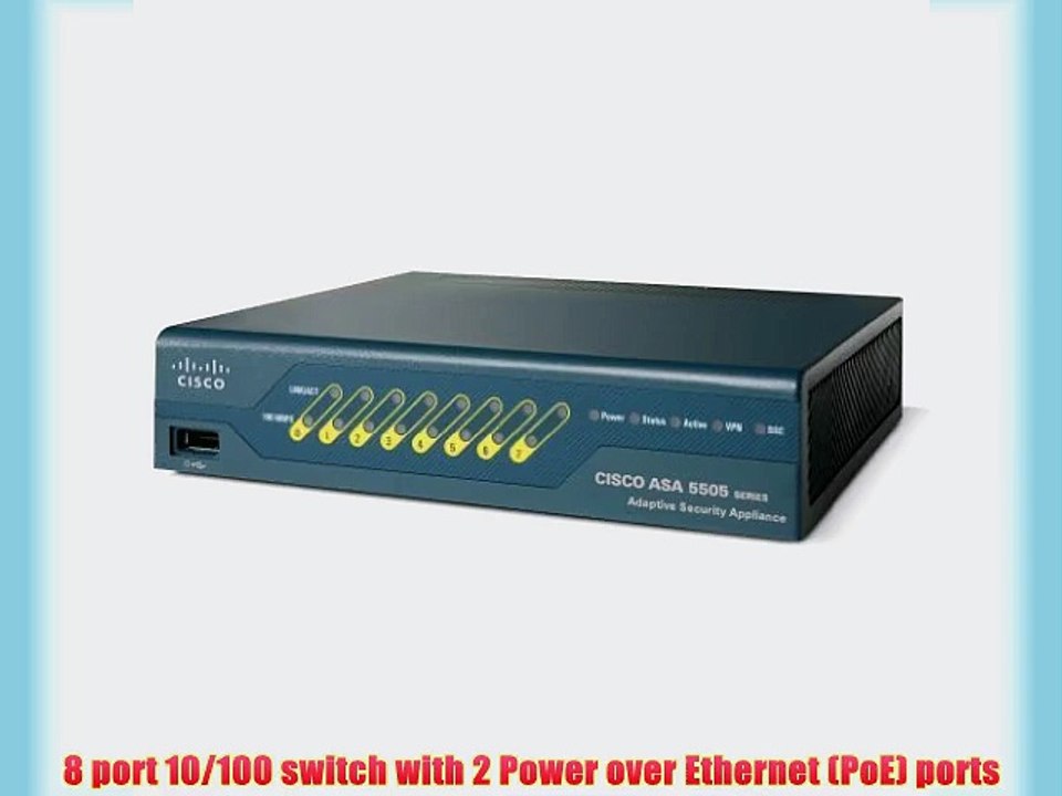 Cisco ASA5505-BUN-K9 ASA 5505