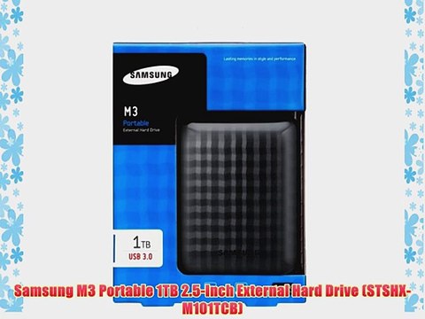 Samsung M3 Portable 1TB 2.5-Inch External Hard Drive (STSHX-M101TCB)