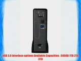Fantom G Force 3TB USB 3.0 External Hard Drive Black GF3B3000U