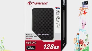 Transcend 128GB USB 3.0 External Solid State Drive TS128GESD400K