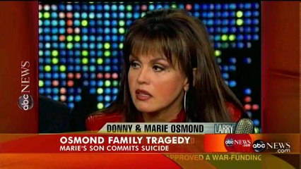 !!MARIE OSMOND'S SON COMMITS SUICIDE!!