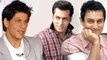 Shah Rukh Has No Issues Being Behind Salman Khan & Aamir Khan