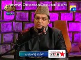 Shab e Munajat Transmission on Geo Tv-Imran Sheikh Attari 2015