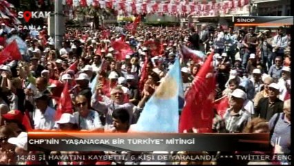 Kemal KILIÇDAROĞLU SİNOP MİTİNGİ