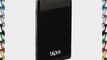 Bipra 1TB External Portable Hard Drive Includes One Touch Back Up Software - Black - FAT32