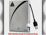 Apricorn Aegis Portable 3.0 USB 1 TB Drive with Integrated USB Cable (A25-3USB-1000)