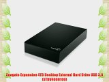 Seagate Expansion 4TB Desktop External Hard Drive USB 3.0 (STBV4000100)