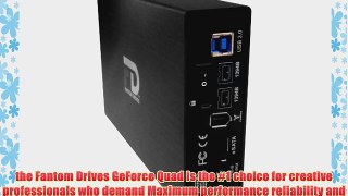 Fantom Drives GForce 3TB Quad USB3.0/2.0 eSATA Firewire800/400 External Drive (GF3000QU3)
