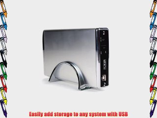 I/O Magic External 3.5 IDE/SATA USB 2.0 Aluminum Hard Drive Enclosure
