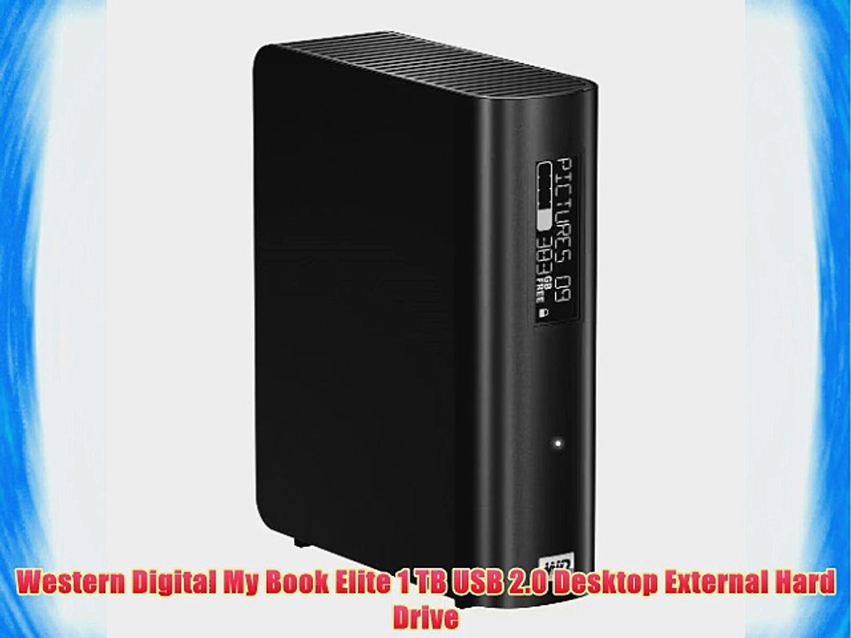 Western Digital My Book Elite 1 TB USB 2.0 Desktop External Hard Drive -  video Dailymotion