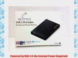 Storite 640gb 640 gb 2.5 inch USB 2.0 Mac Edition Portable External Hard Drive - Black