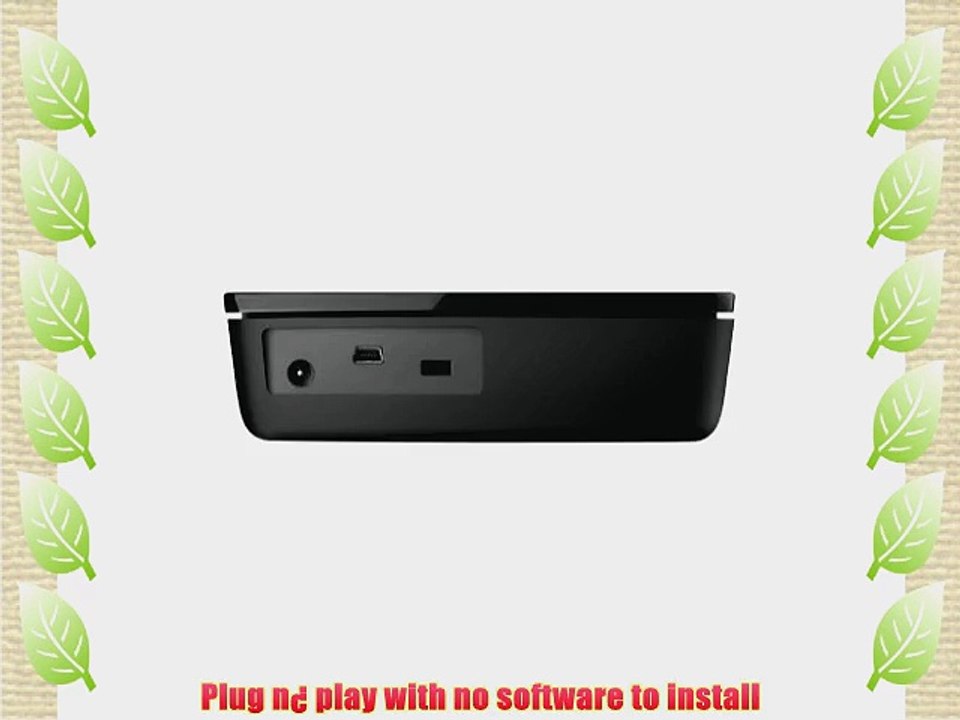 Seagate USB 2.0 External Hard Drive 1 TB USB 2.0 External Hard Drive ST310005EXA101-RK - Black