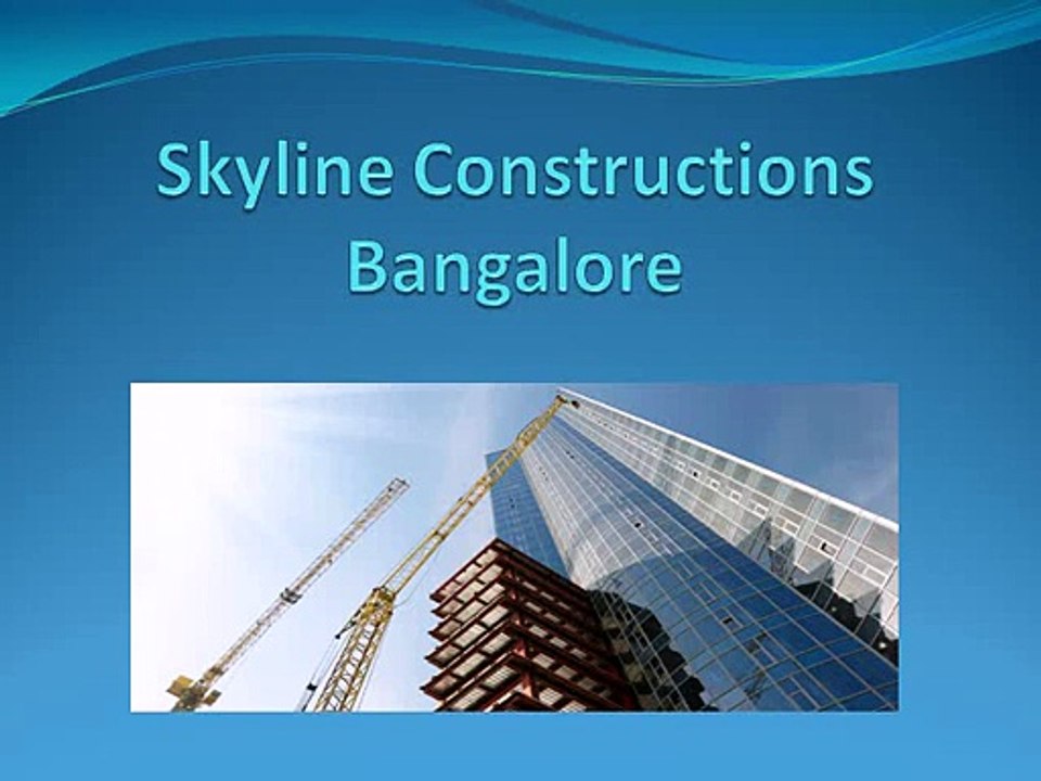 Skyline Constructions Bangalore