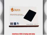 Bipra 160Gb 160 Gb External Usb 2.0 Hard Drive With One Touch Back Up Software - Silver - Ntfs