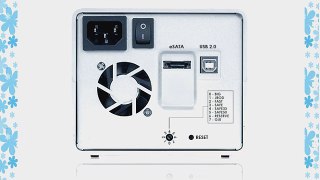 Sans Digital HDD Enclosure eSATA External Hard Drive Enclosure MS2UT