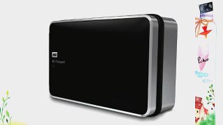 WD My Passport Pro 4TB portable RAID storage with integrated Thunderbolt cable (WDBRNB0040DBK-NESN)