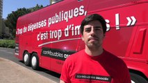 Tour de France des contribuables à Toulon (Var) : Samuel Lafont interviewé par TV83