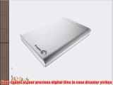 Seagate Backup Plus 1TB Portable External Hard Drive USB 3.0 (Silver)(STBU1000101)