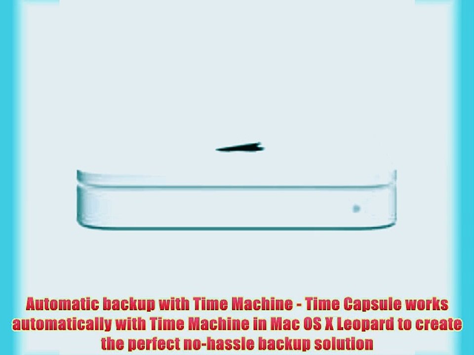 Apple Time Capsule 2TB MB996LL/A [OLD VERSION]