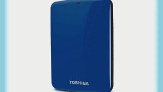 Toshiba Canvio Connect 1TB Portable Hard Drive Blue (HDTC710XL3A1)