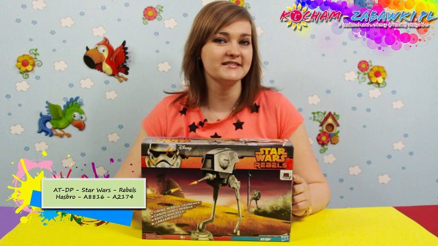 AT-DP Vehicle / Pojazd AT-DP - Star Wars Rebels - Hasbro - A8816 A2174 - Recenzja